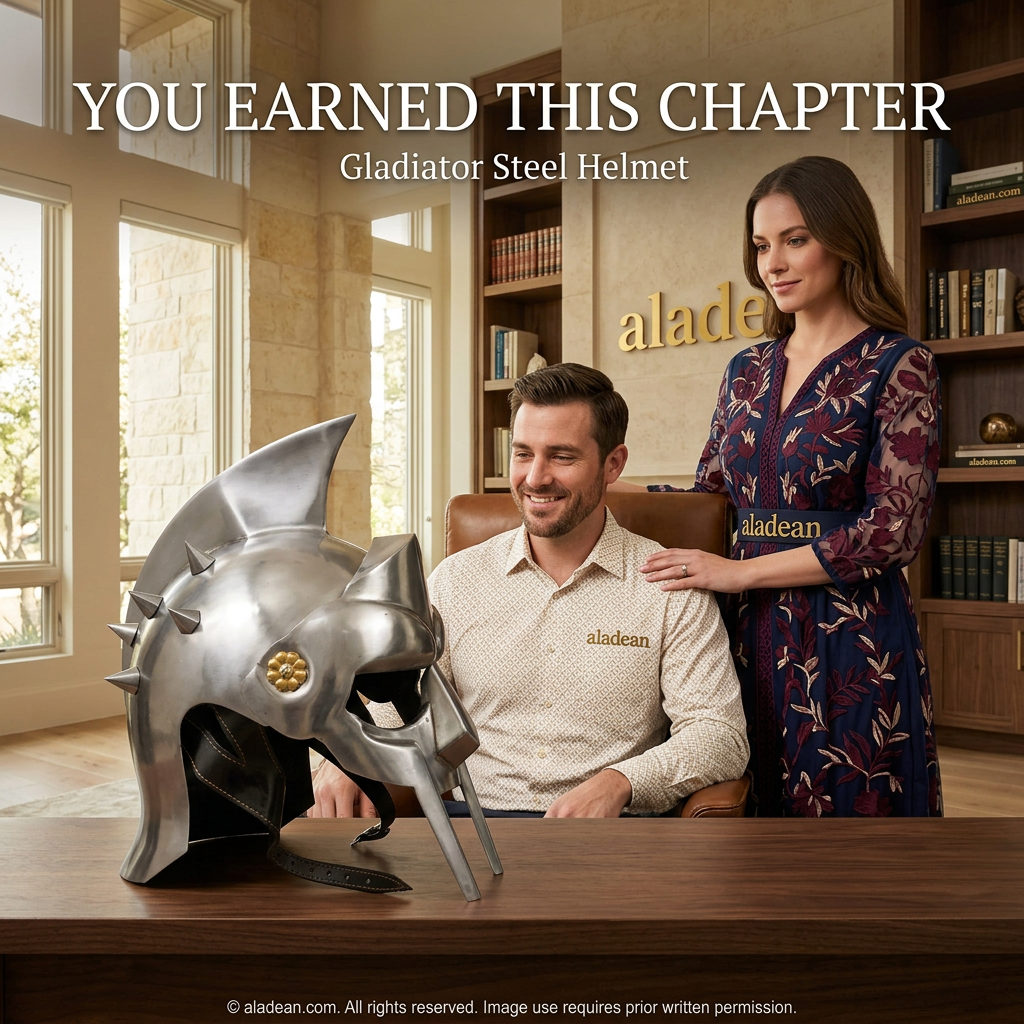 Steel Gladiator Collector Helmet