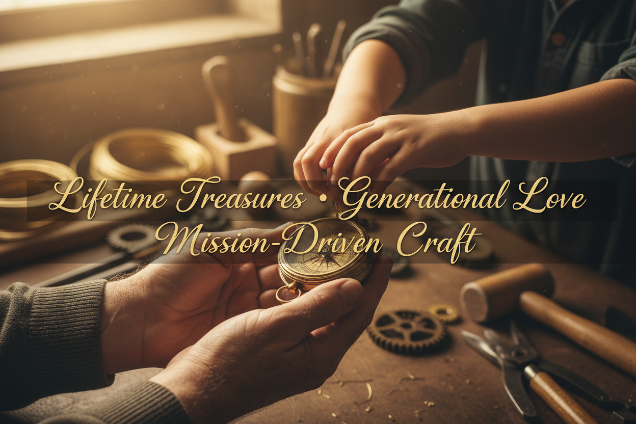 Three Generations Passing Heirloom