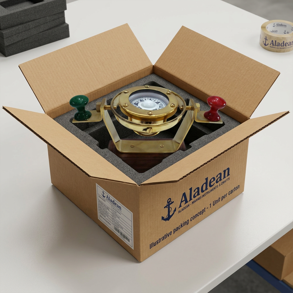U-gimbal compass packing concept