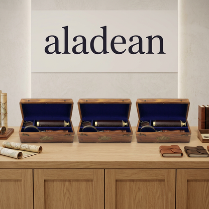 UK-inspired explorer gift-set showroom concept