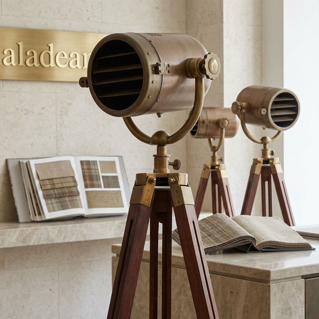 UK-inspired nautical lighting showroom concept