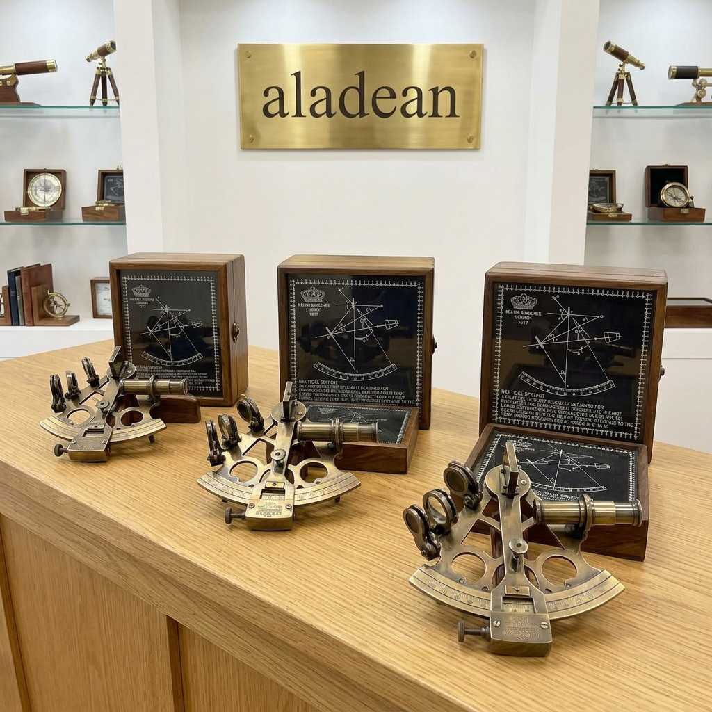 UK-inspired sextant showroom concept