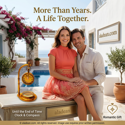 Until the End of Time anniversary clock