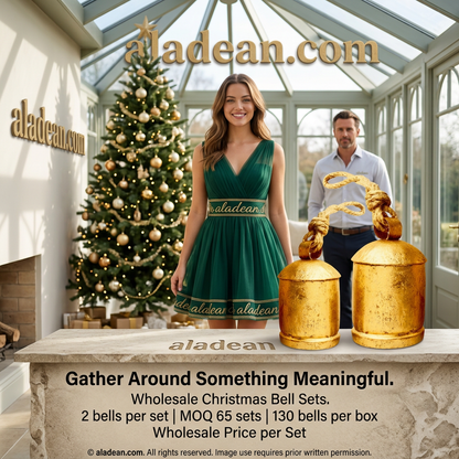 Wholesale Christmas bell sets minimum 65 sets