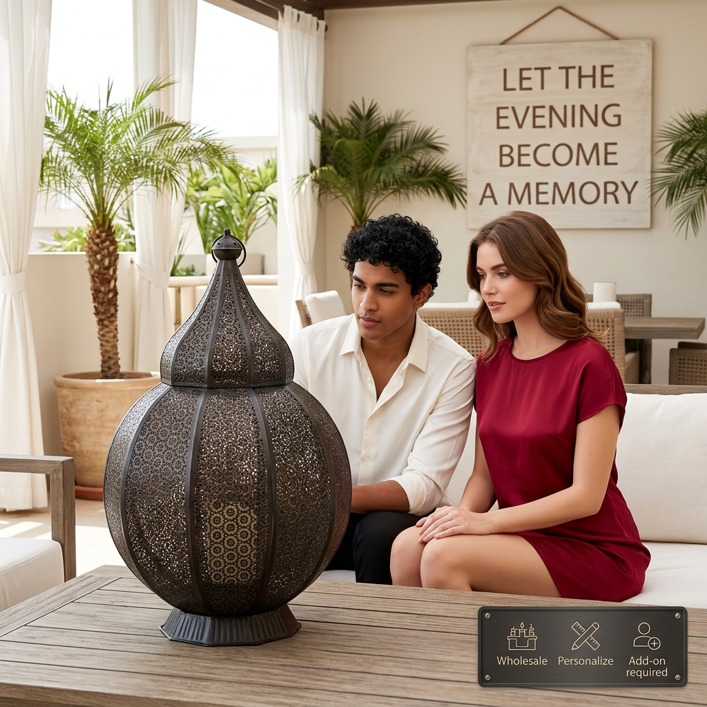 Wholesale Moroccan-style lantern personalized decor