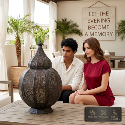 Wholesale Moroccan-style lantern personalized decor