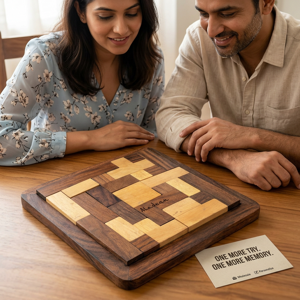 Wooden tabletop puzzle heritage gifts
