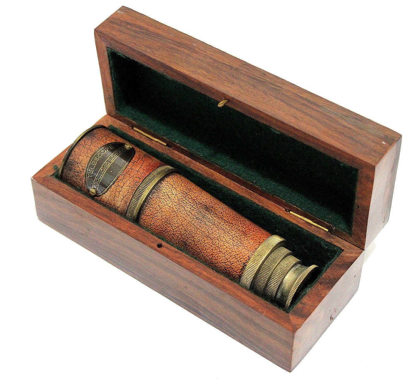 16 - Dollond London Spyglass Telescope Maker - Personalized with