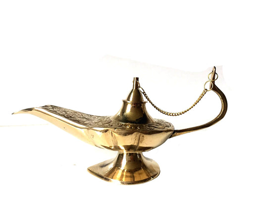 Aladin Genie Lampe Messinghandwerk - Aladean