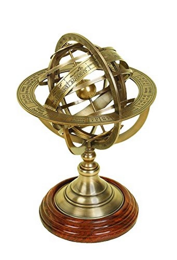 Brass Armillary Globe