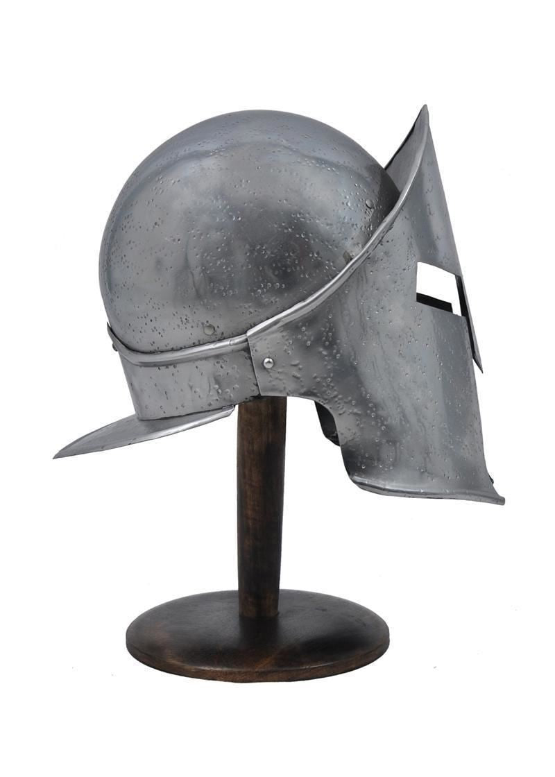 Black King Leonidas Spartan Helmet ~ 300 Movie Fully Functional store Medieval Black Helmet ~ Great Spartan Warrior Helmet