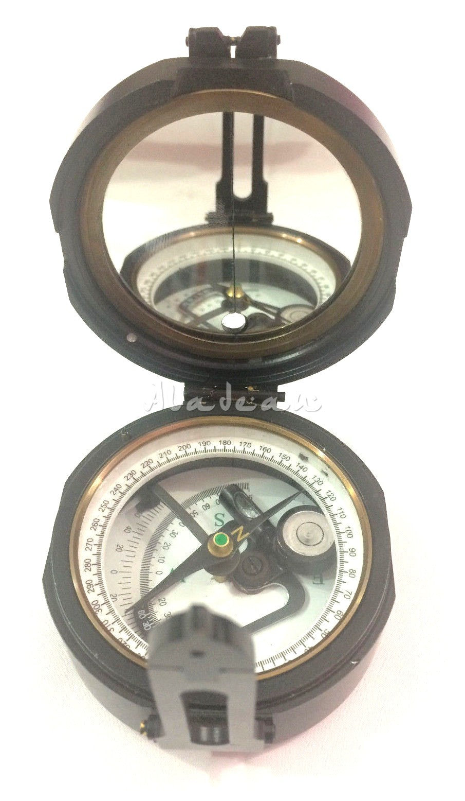 Brass Brunton compass
