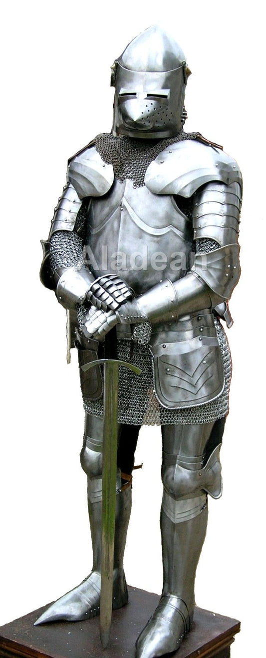 Armure de chevalier médiéval