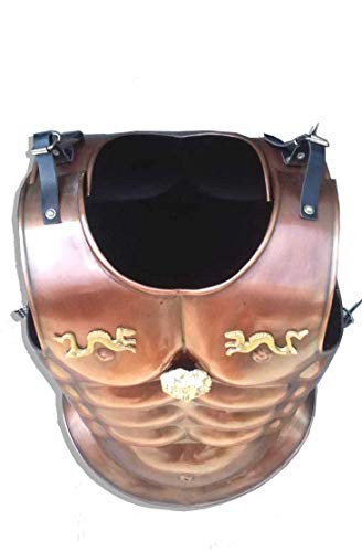 Medieval Copper Greek Muscle Armor Breastplate Chestplate Armour