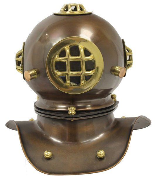 8" Brass Diver's Diving Helmet