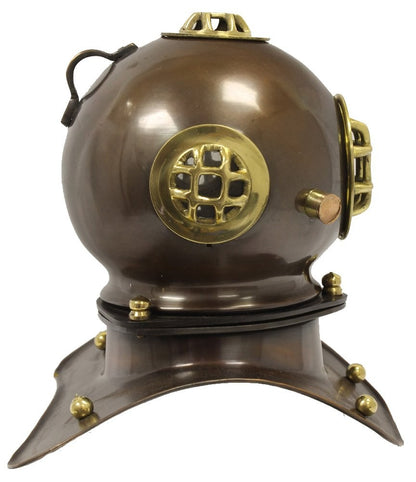 8" Brass Diver's Diving Helmet