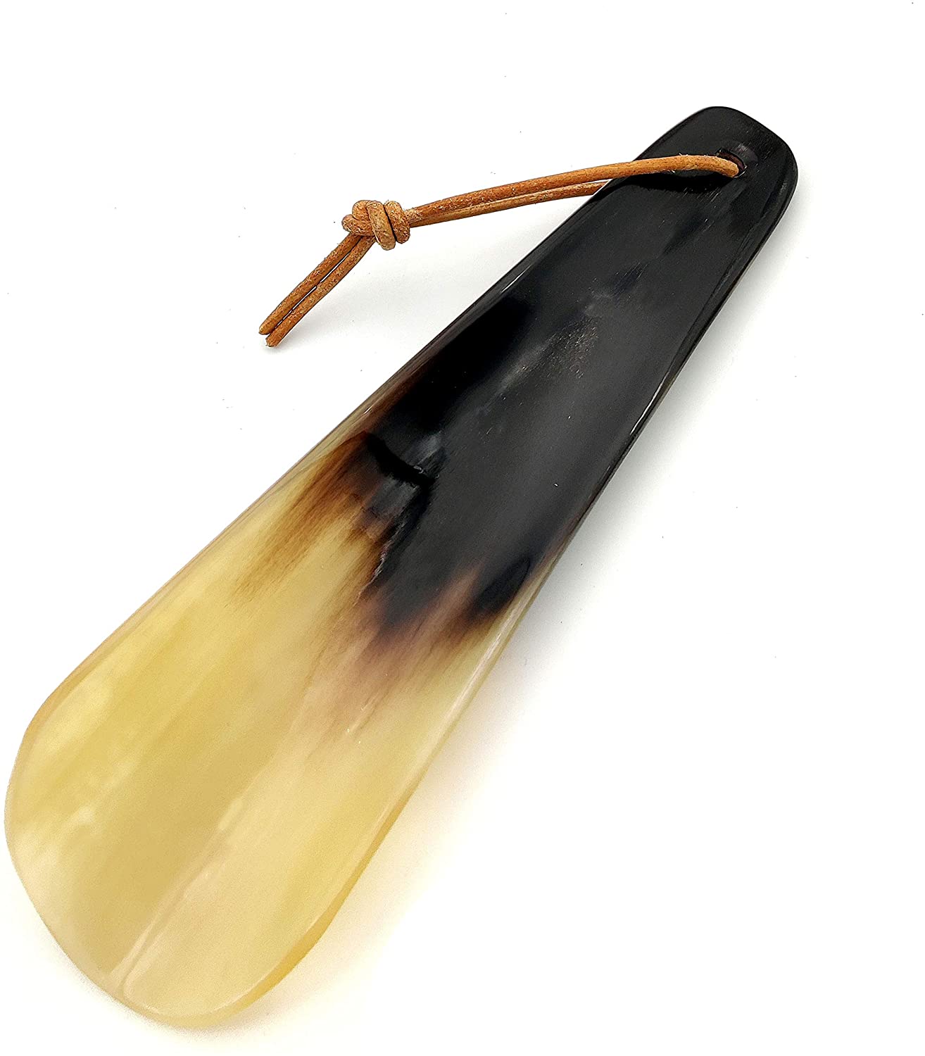 Shoe Horn Hand Made with Real Horn Shoehorn & bootjacks