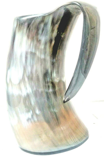 Viking Drinking Horn Beer Mug 16oz Thor Style Norse Goblet