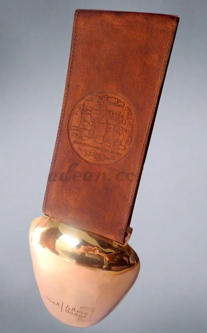 personalised swiss cow bell of brass